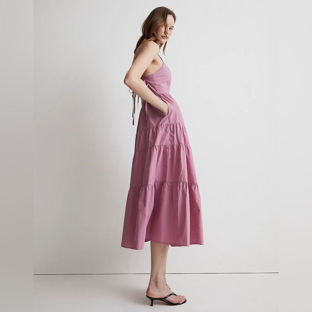 NWT Madewell Sidonie Poplin Maxi Dress XXS